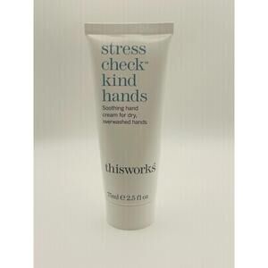 This Works Stress Check Kind Hands Moisturizing Cream 2.5fl oz/ 75ml Sealed